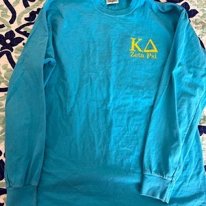 Comfort colors long sleeve kappa delta shirt size medium